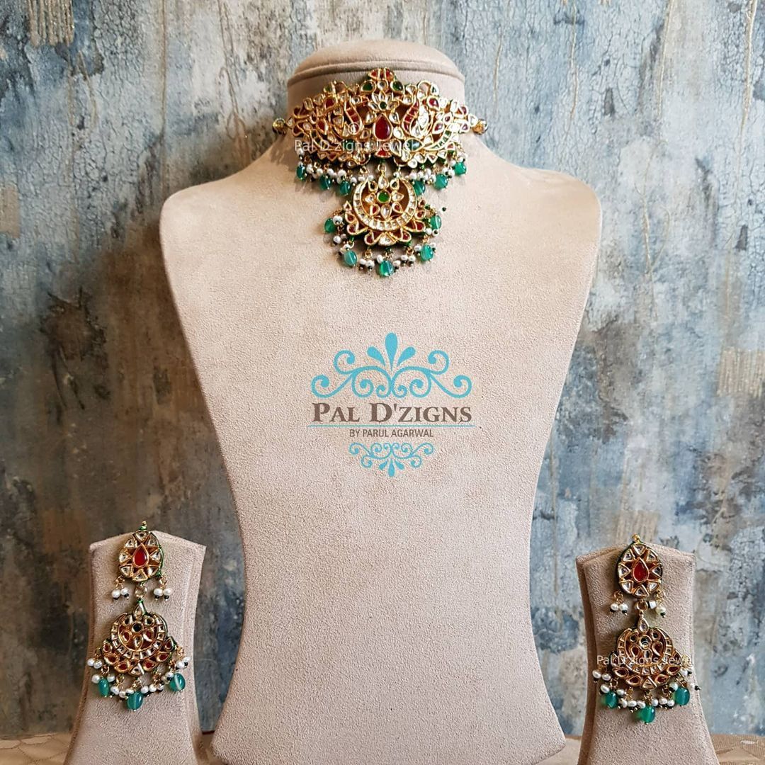 Raaj Darbar Kundan Choker Set