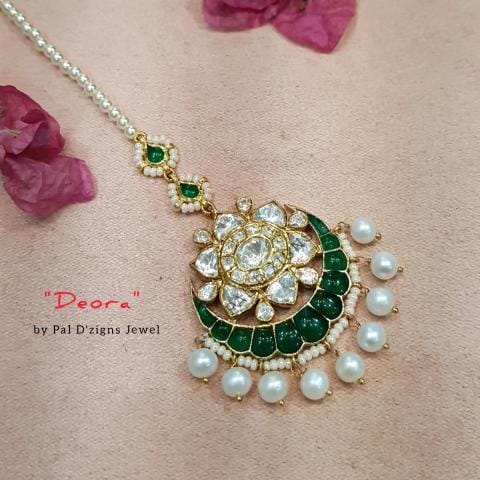 Deora Moissanite Maangtika