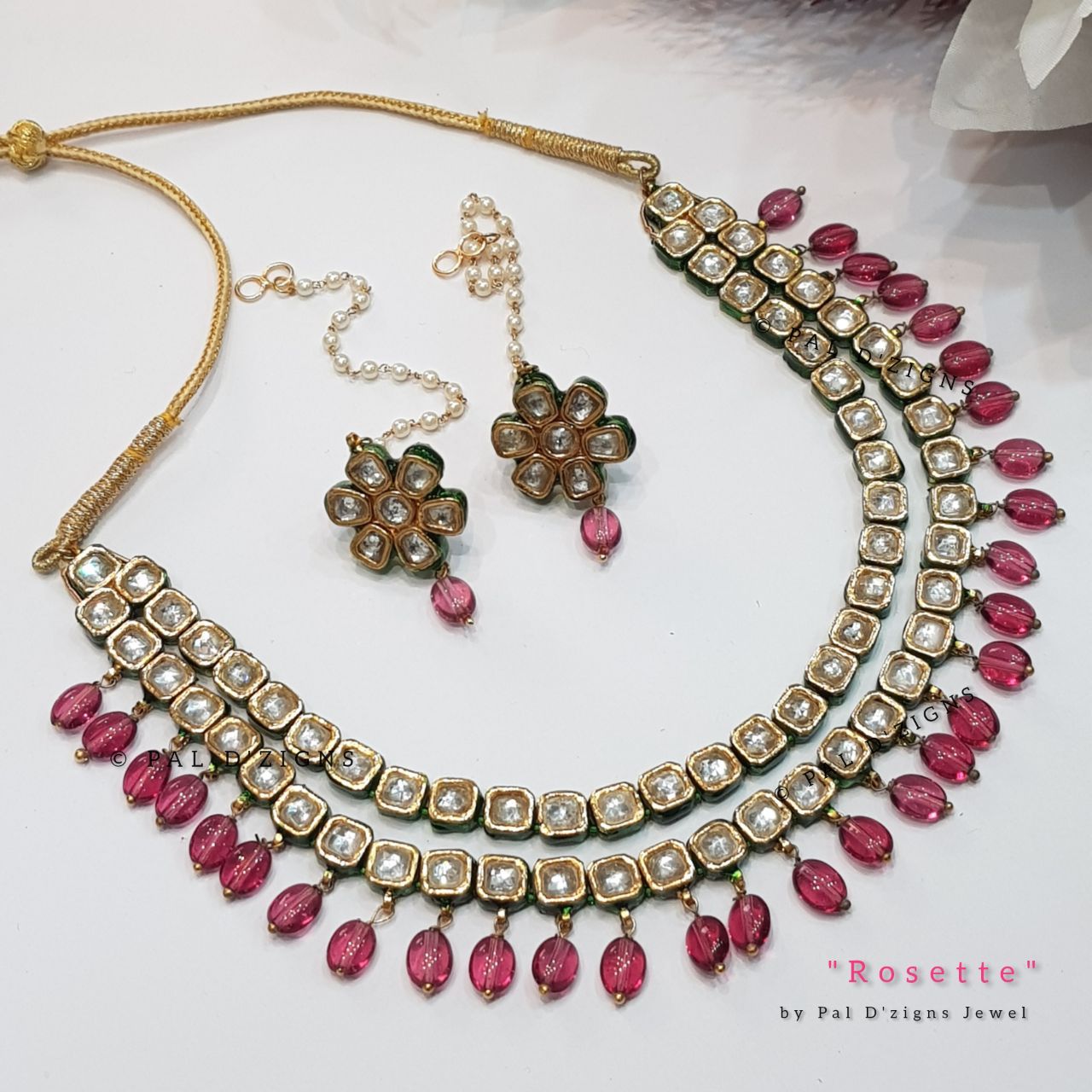 Rosette Polki lines Set