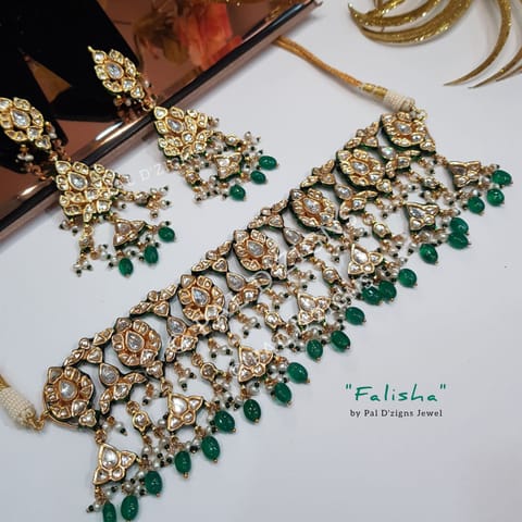 Falisha Set in Kundan