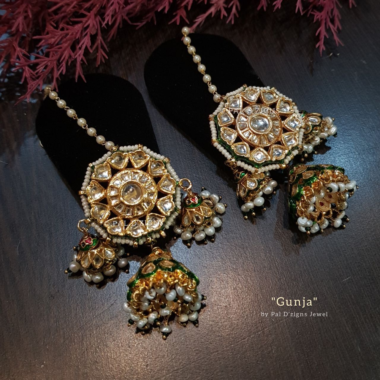 Gunja Jhumkis