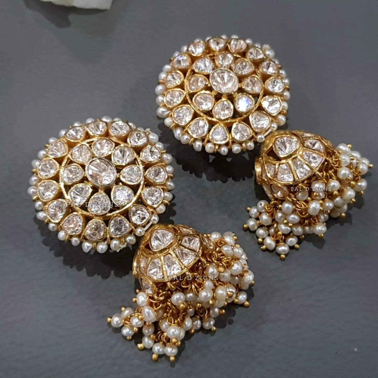 Chaand Polki Jhumki
