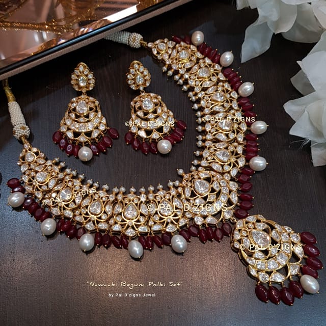 Nawaabi Begum Polki Set