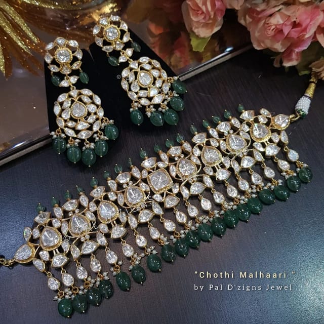 Chothi Malhaari Polki set