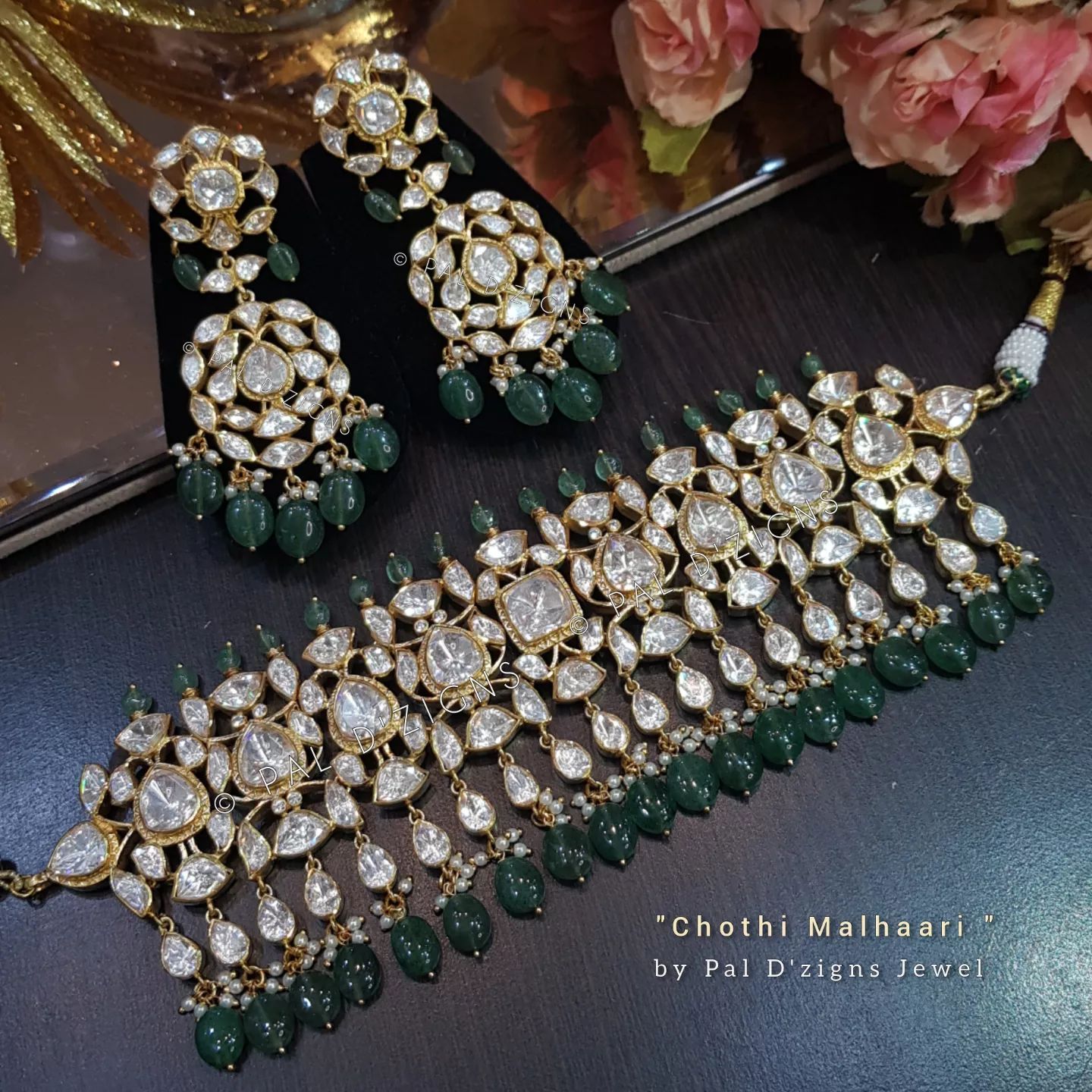 Chothi Malhaari Polki set