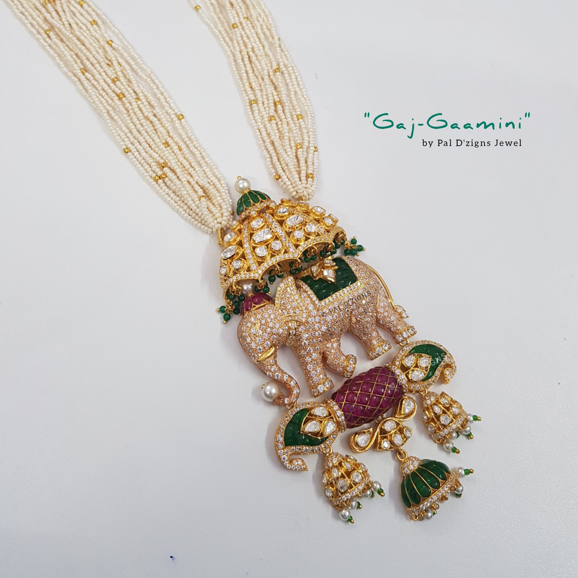 Gaj Gaamini Moissanite Pendant