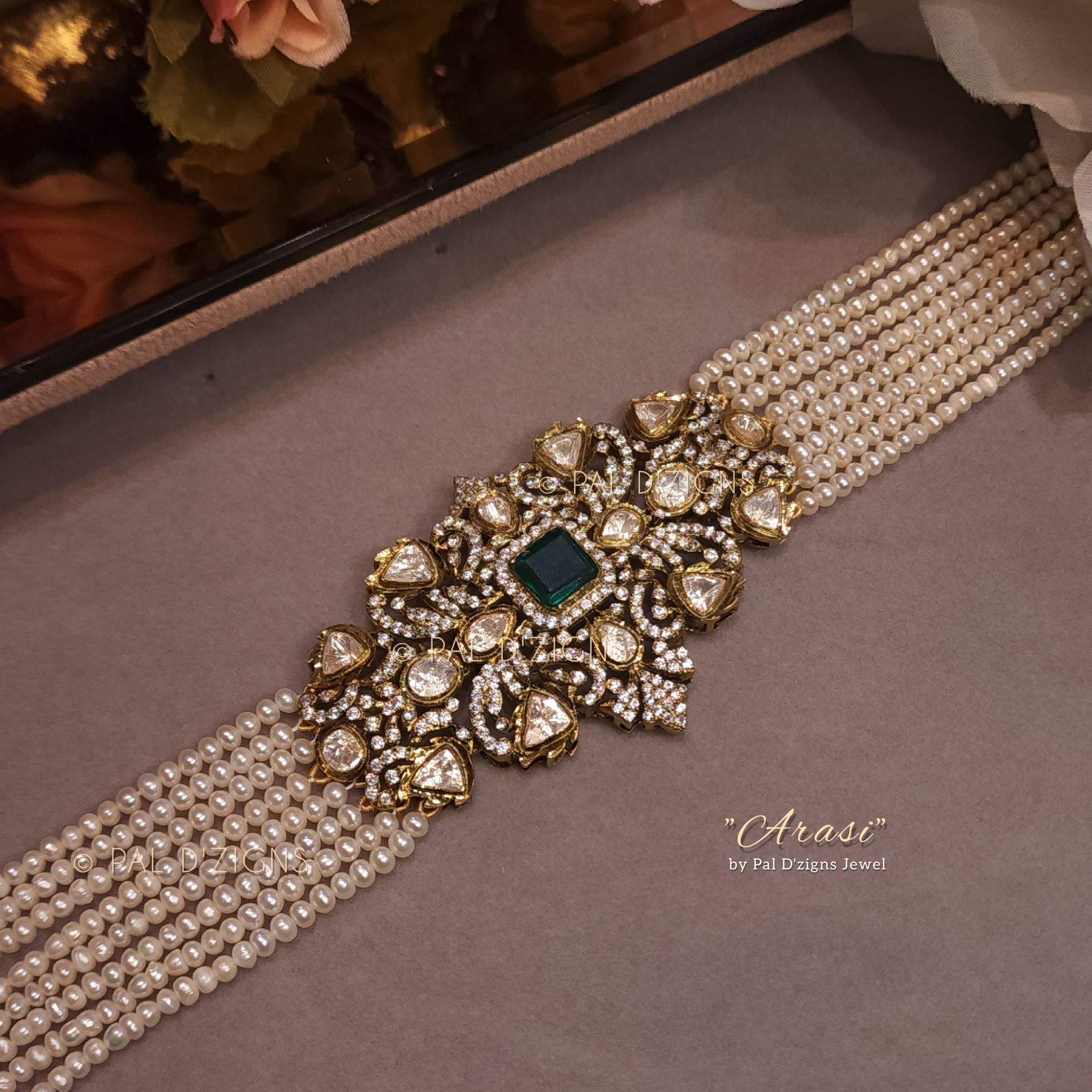 Arasi Antique Polki Choker