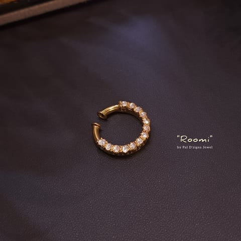 Roomi Moissanite Polki Nath