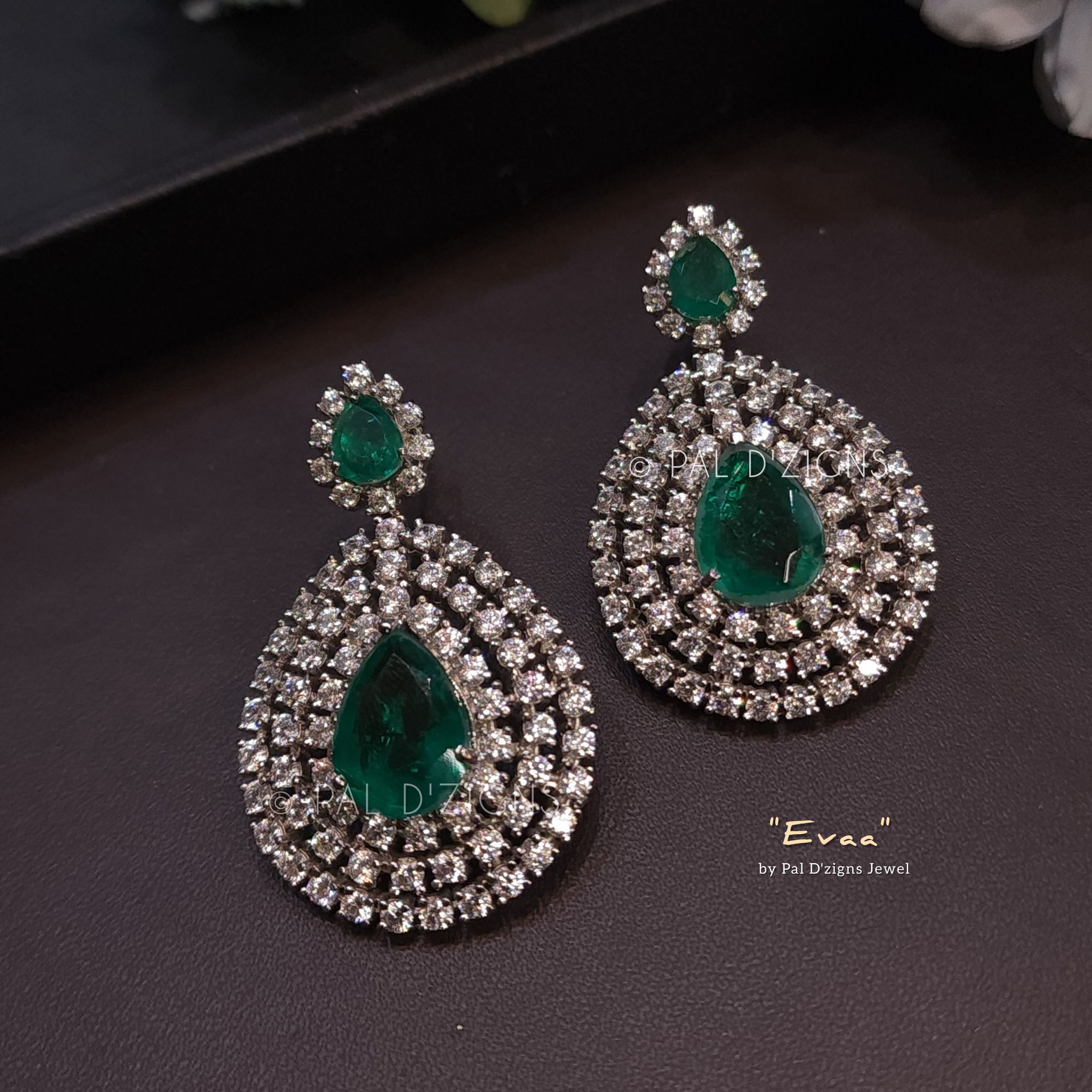 Evaa Swarovski Earings