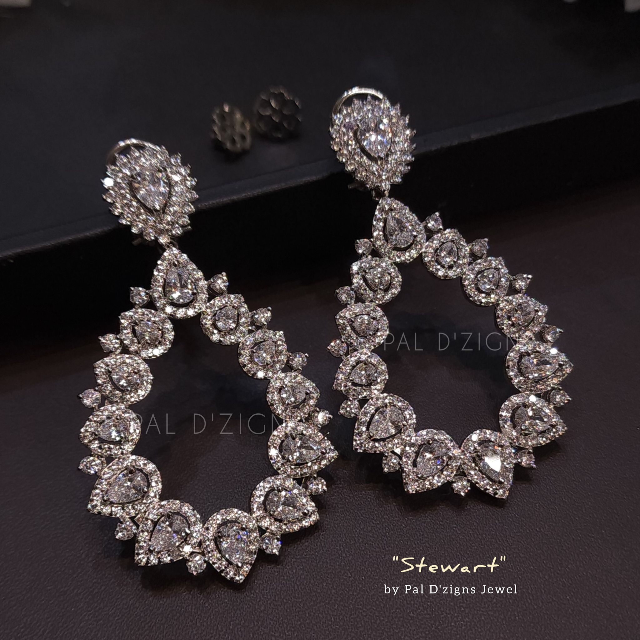Stewart Swarovski Earring