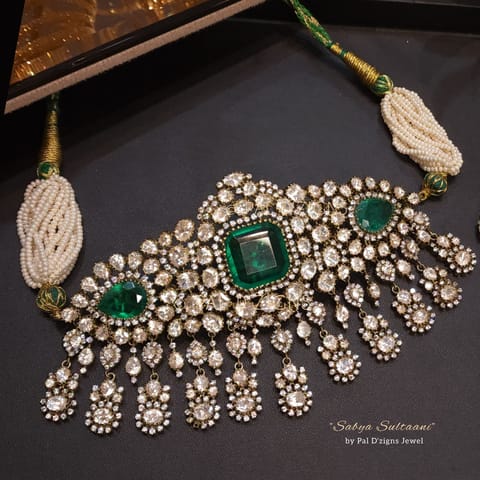 Sabya Sultaani Moissanite Choker