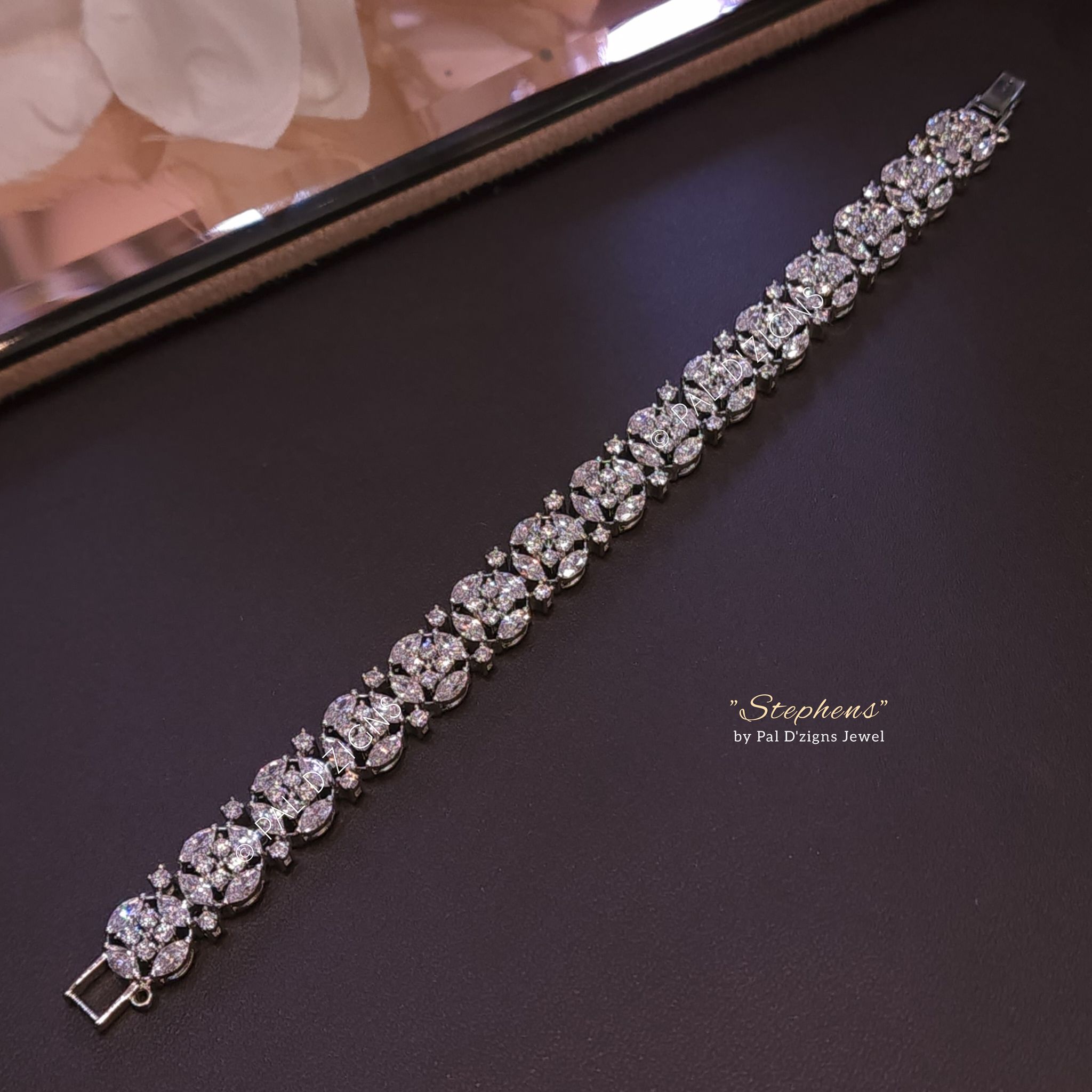 Stephens Swarovski Bracelet