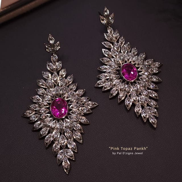 Pink topaz pankh