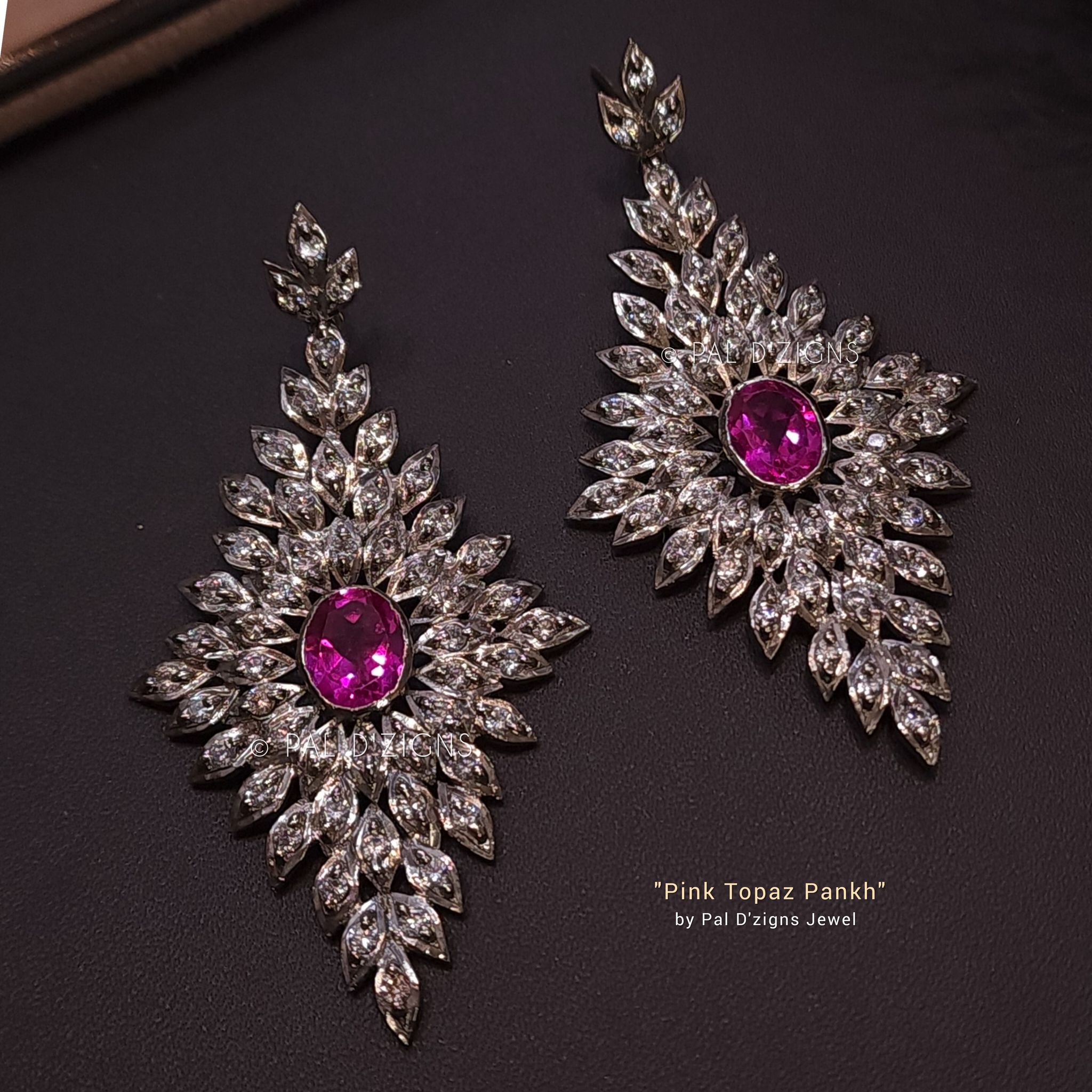 Pink topaz pankh
