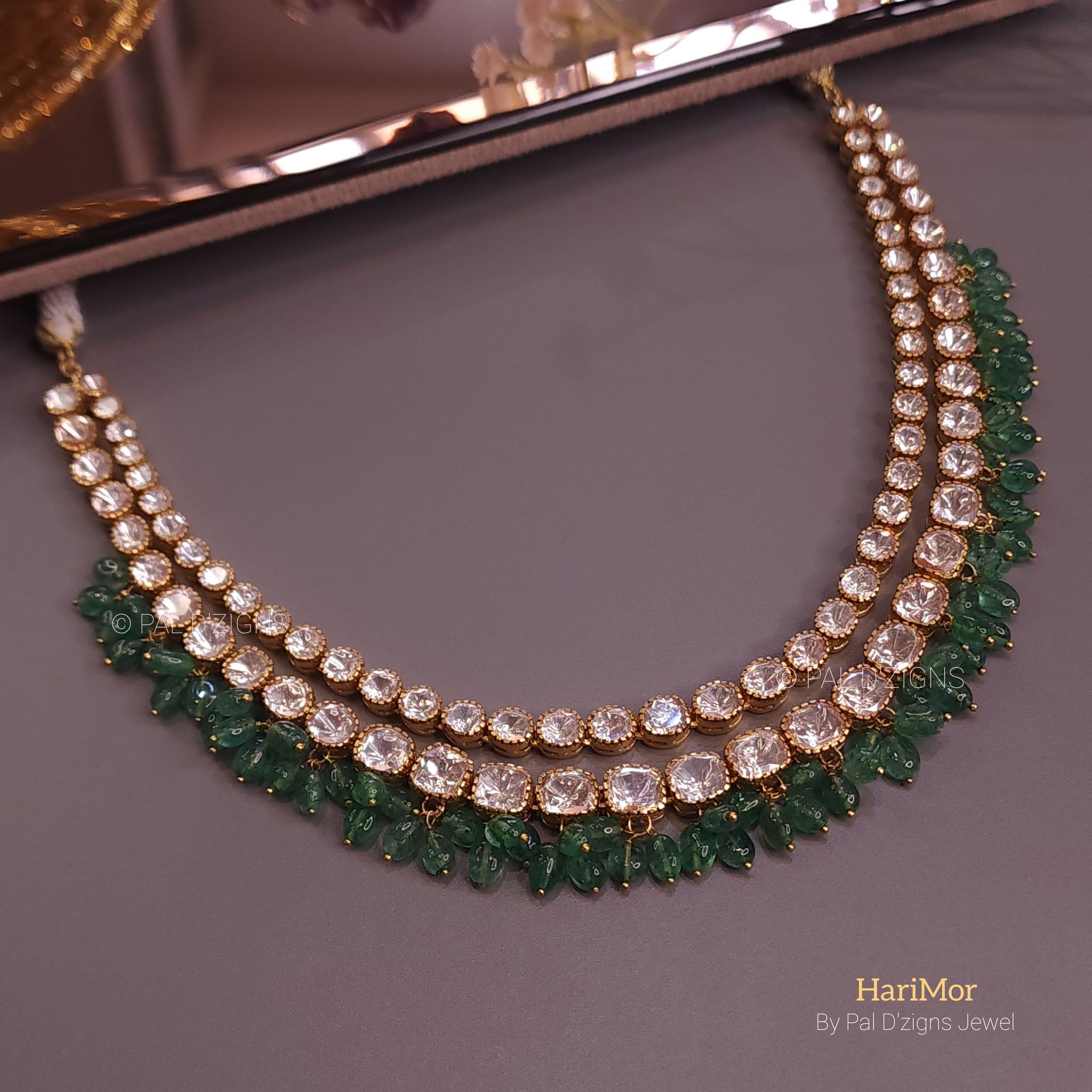 HariMor Moissainte Polki Necklace