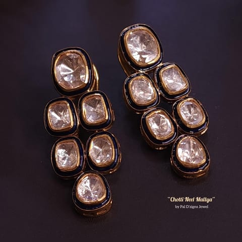 Choti Neel Mallya Moissanite Polki Earring