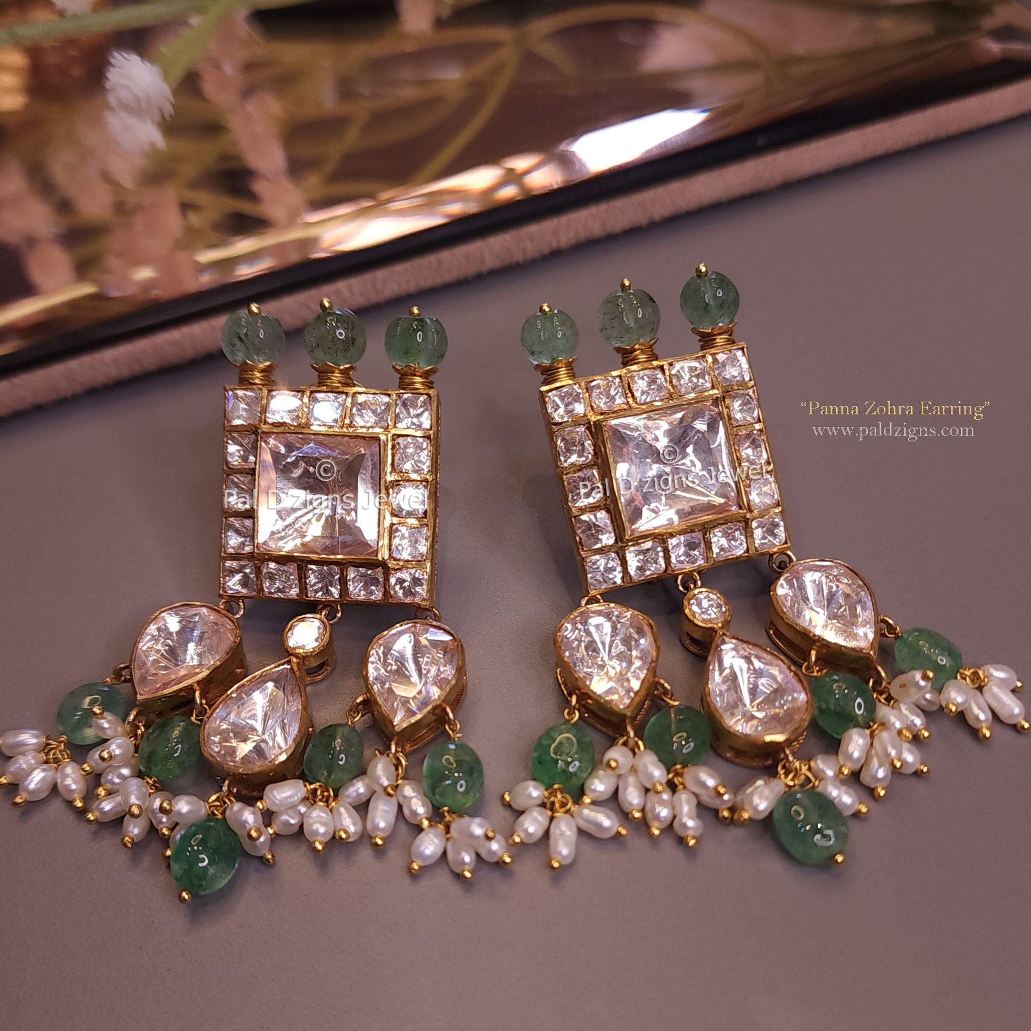 Panna Zohraa Polki Earring
