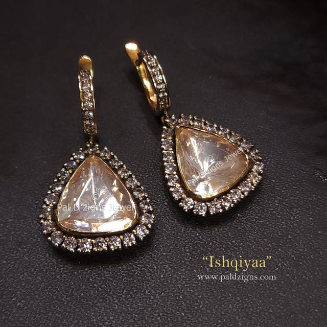 Ishqiyaa Moissanite Polki Baali
