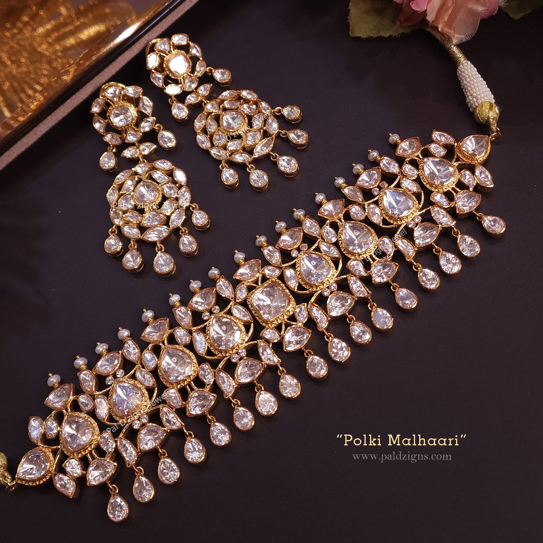 Polki Malhaari Choker Set