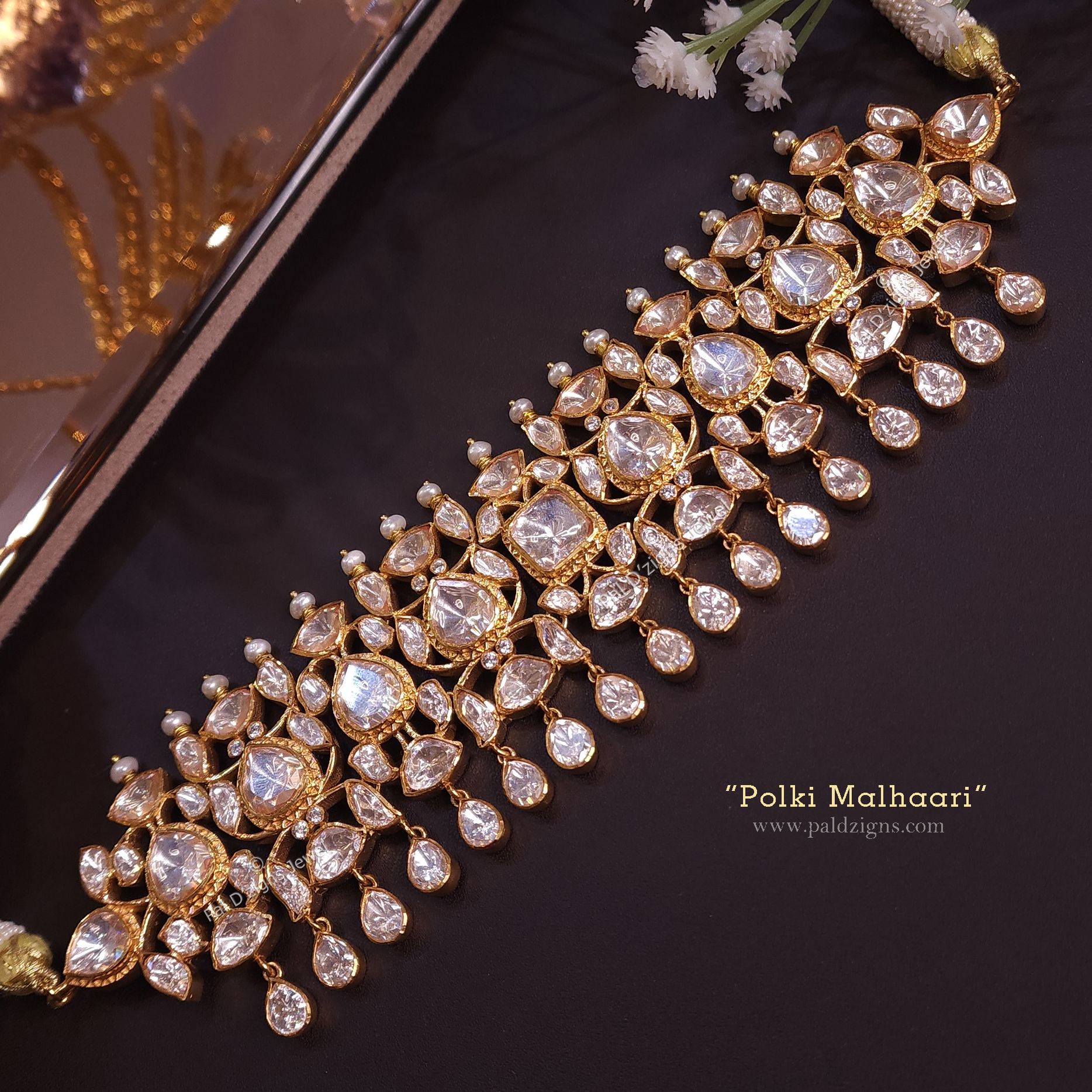 Polki Malhaari Choker