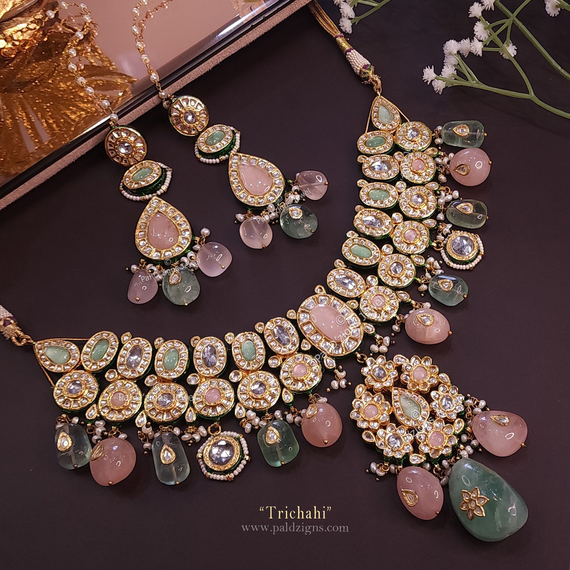 Trichahi Polki Set