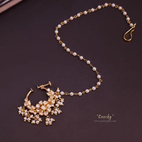 Coocky Moissanite Polki Nath