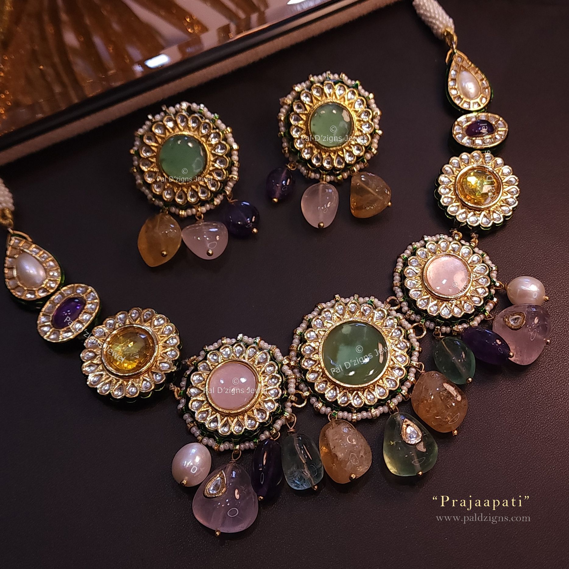 Prajaapati Necklace Set