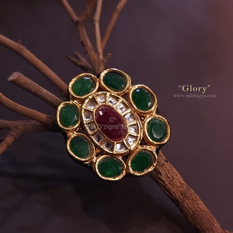 Glory kundan ring