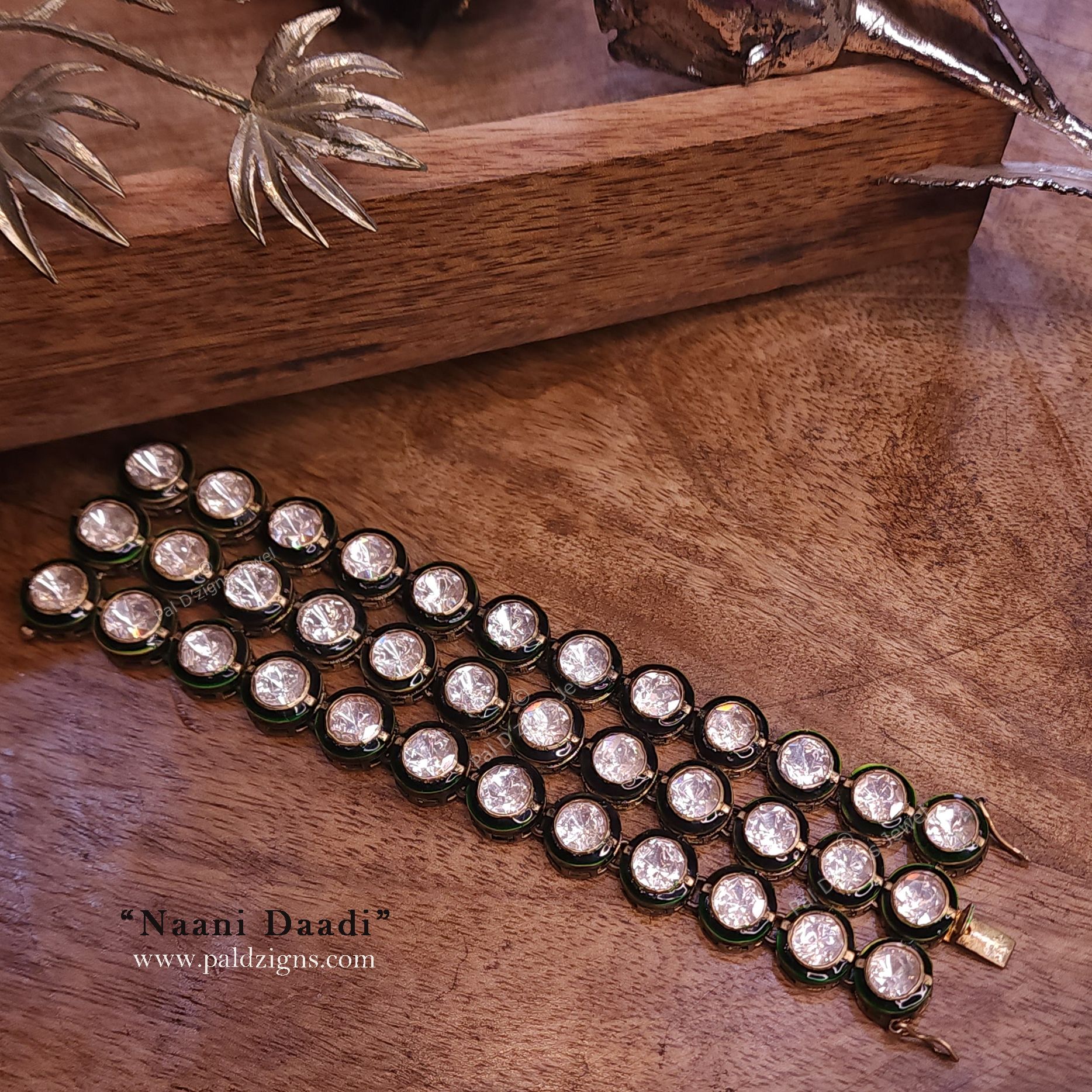 Naani Daadi Moissanite Bracelet