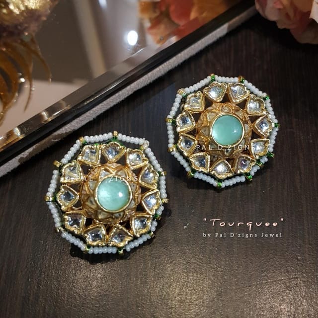 Tourquee Kundan Stud