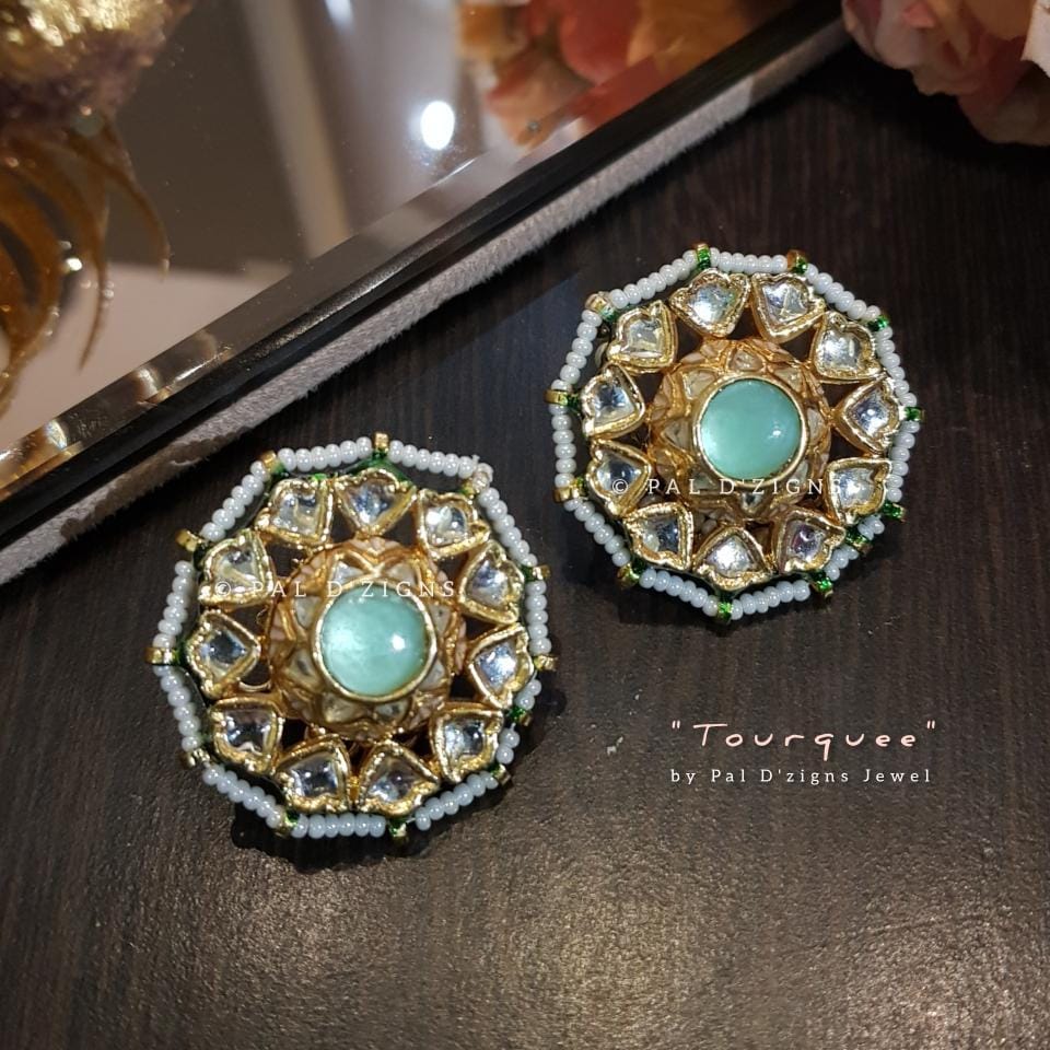 Tourquee Kundan Stud