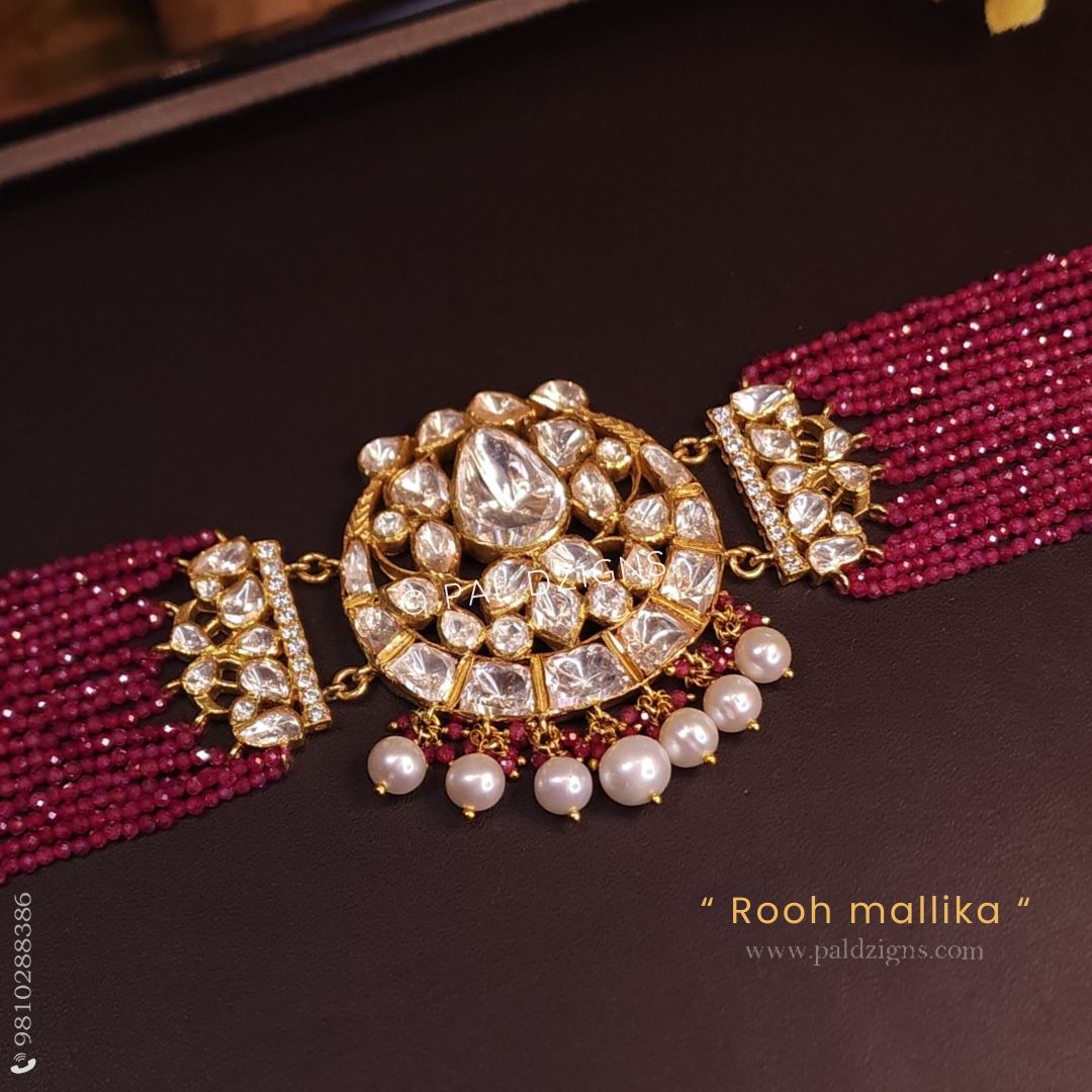 Rooh Mallika Moissanite Polki Choker