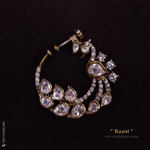 Baani Moissanite Polki Nath