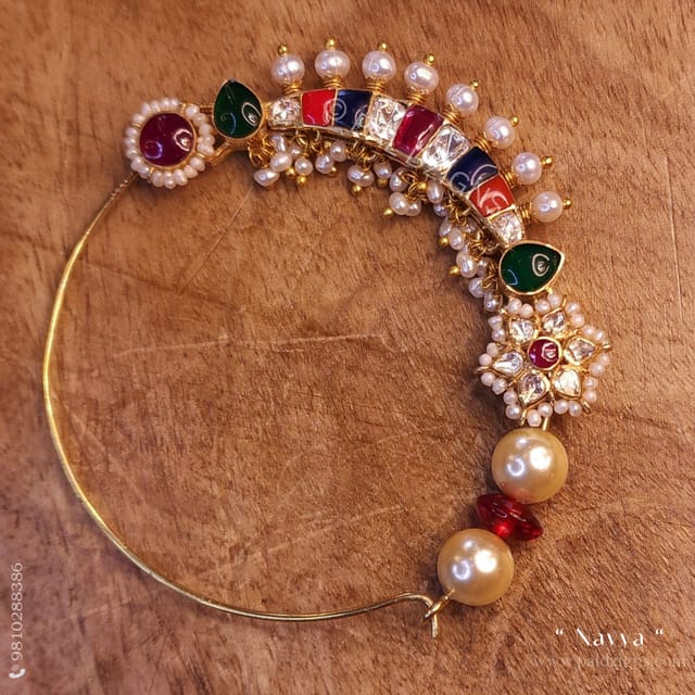 Navya Moissanite Polki Nath