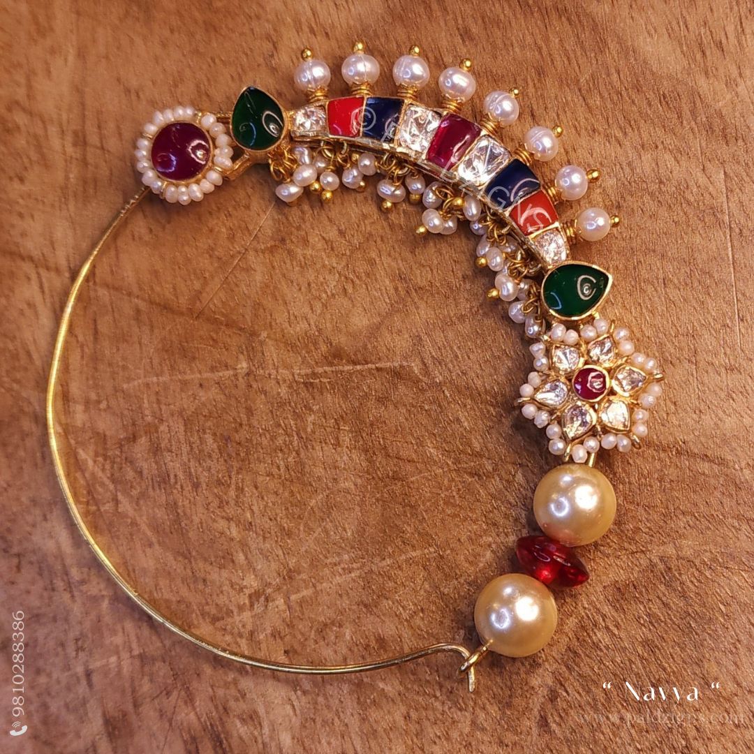 Navya Moissanite Polki Nath