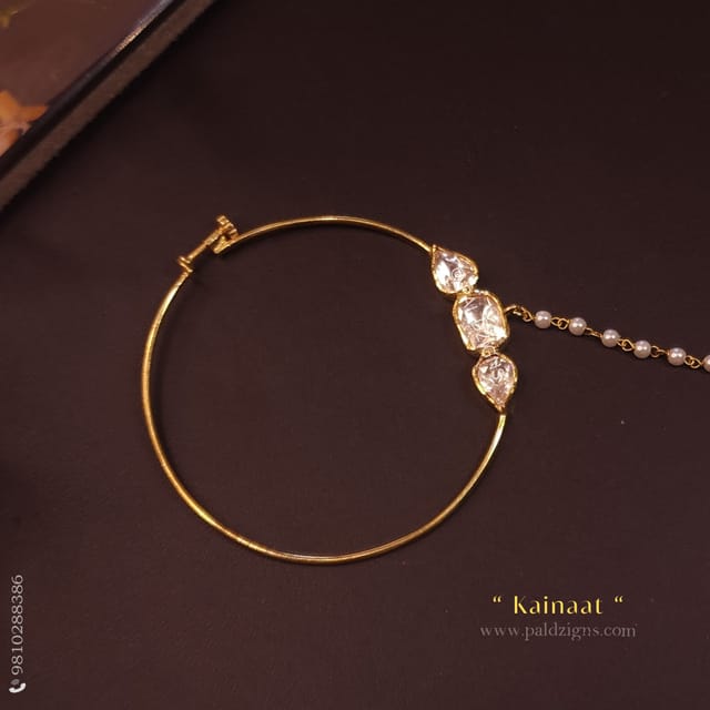 Kainaat Moissanite Polki Nath