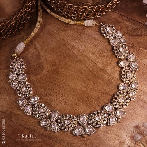 Kartik Moissanite Polki Princess