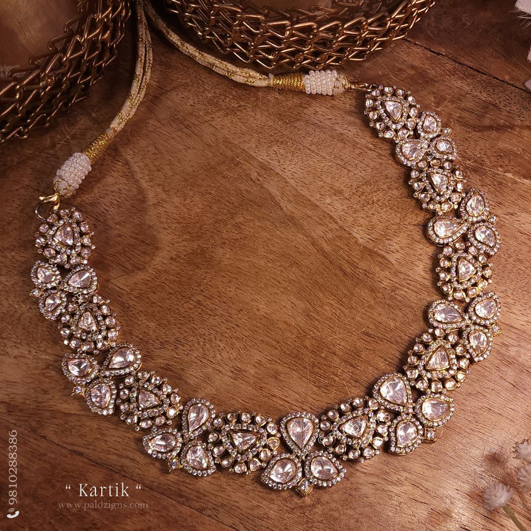 Kartik Moissanite Polki Princess