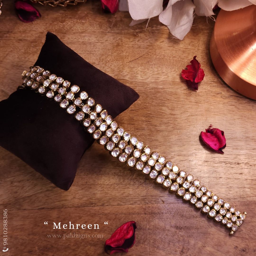 Mehreen Moissanite Polki Bracelet