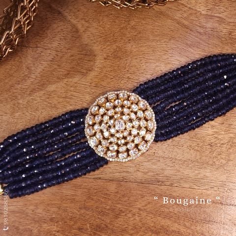 Bougaine Moissanite Polki Bracelet