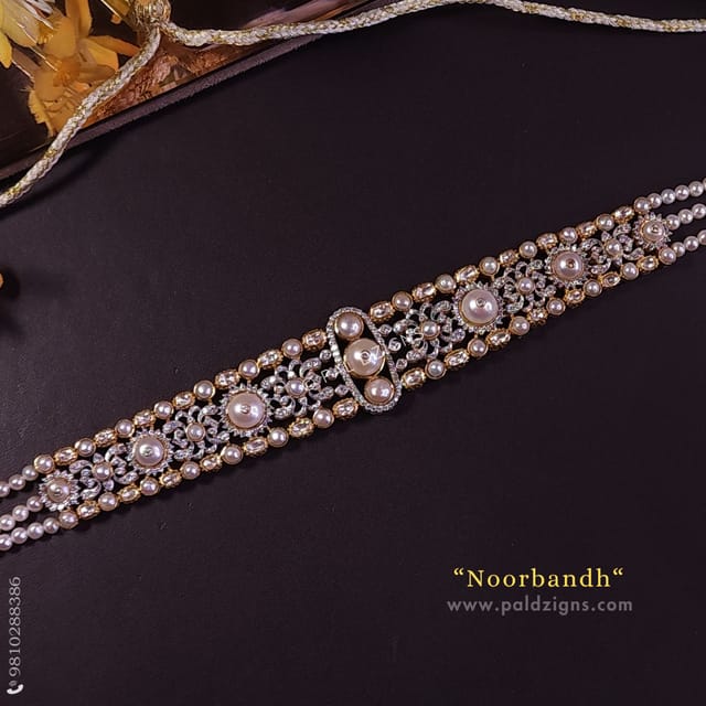 Noorbandh Moissanite Polki Choker