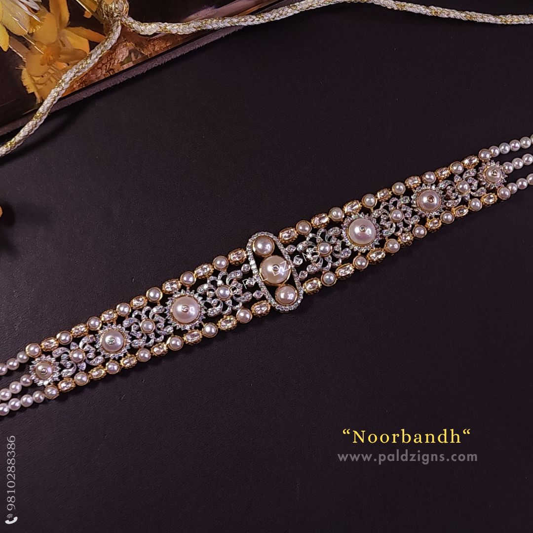 Noorbandh Moissanite Polki Choker
