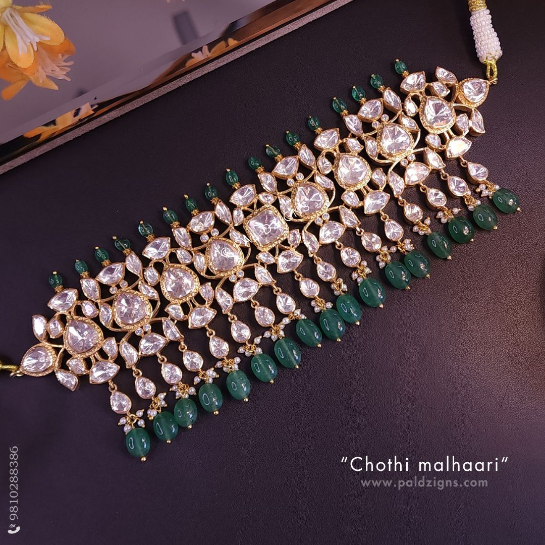 Chothi Malhaari Polki Necklace