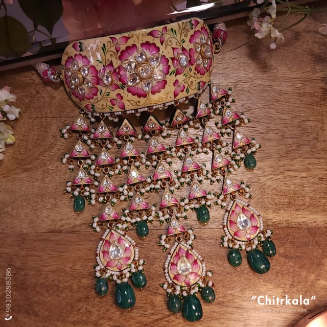 Chitrkala Bikaneri Jadau Choker