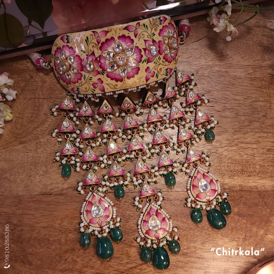 Chitrkala Bikaneri Jadau Choker
