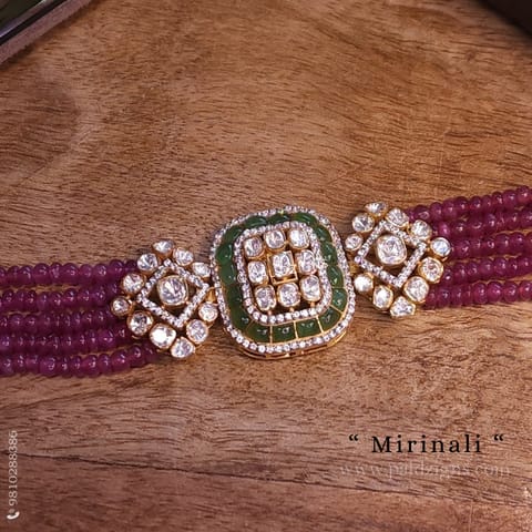 Mirinali Moissanite Polki Bracelet Mirinali Moissanite Polki Bracelet