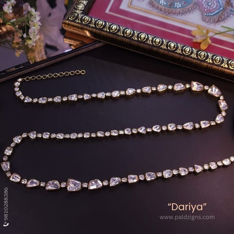 Dariya Moissanite Polki Belt Dariya Moissanite Polki Belt
