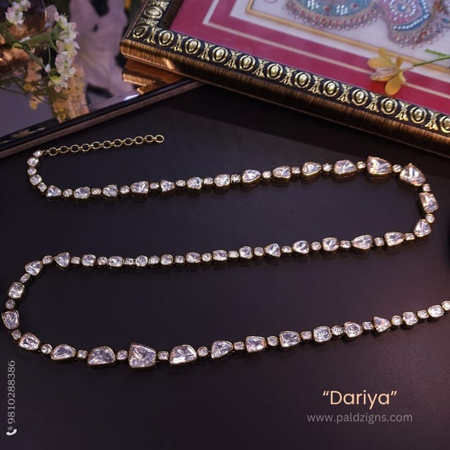 Dariya Moissanite Polki Belt