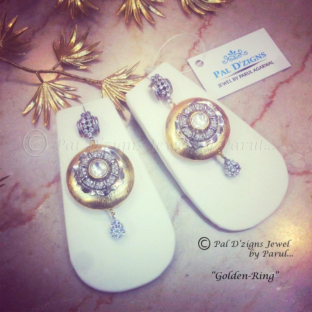 Golden Ring earings