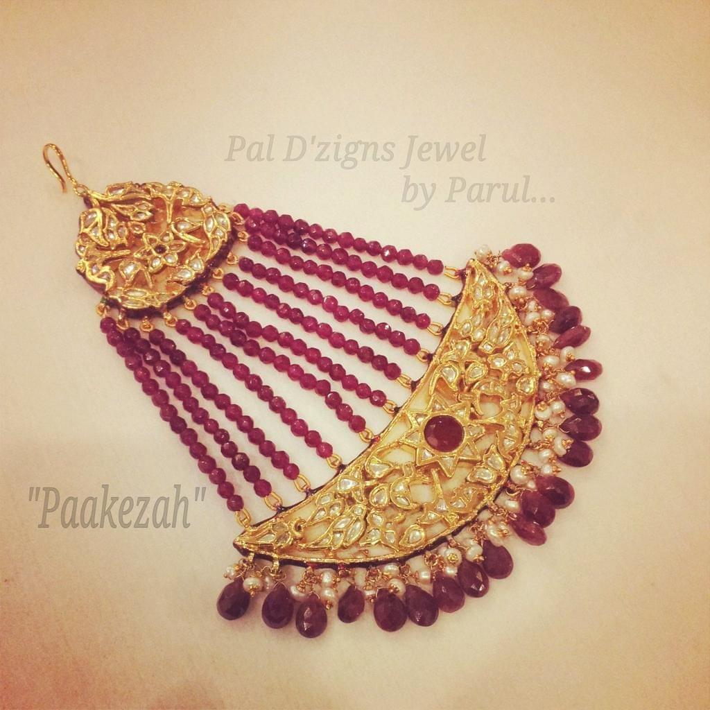 Paakeza ruby jhummar